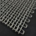 304 316 Stainless Steel Honeycomb Mesh Conveyor Belt For Food Industry
