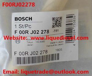 China BOSCH Genuine F 00R J02 278 Control Valve F00RJ02278 for 0445120058 factory