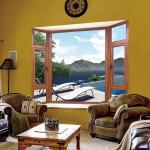 Casement Thermal Break 1.4mm Residential Aluminum Windows