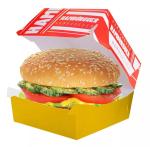 Custom Logo Takeaway Box Packaging for Sandwiches in Food Catering