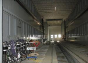 China Train Paint Equipments With 3D Man Lifting Large Painting Booth factory