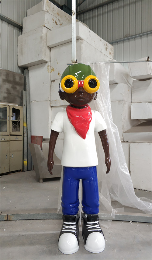 Super Man Iconic Custom Wood Sculpture Fiberglass 200cm For Window Display