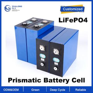 China OEM ODM LiFePO4 lithium battery 3.2V105AH LiFePO4 Prismatic battery for solar energy storage lithium battery packs factory
