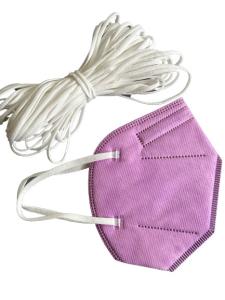 China 3.5MM 4.0MM 5.0MM Elastic Nylon Or Polyester Earloop Ear Band factory
