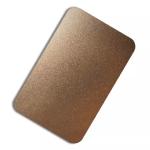 PVD Colour Bead Blasted Stainless Steel Sheet Decoiling Anti Oxidation