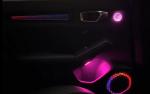 Ambient lights Rainbow symphony dynamic Leather Dragon Scale Design+Tweeter
