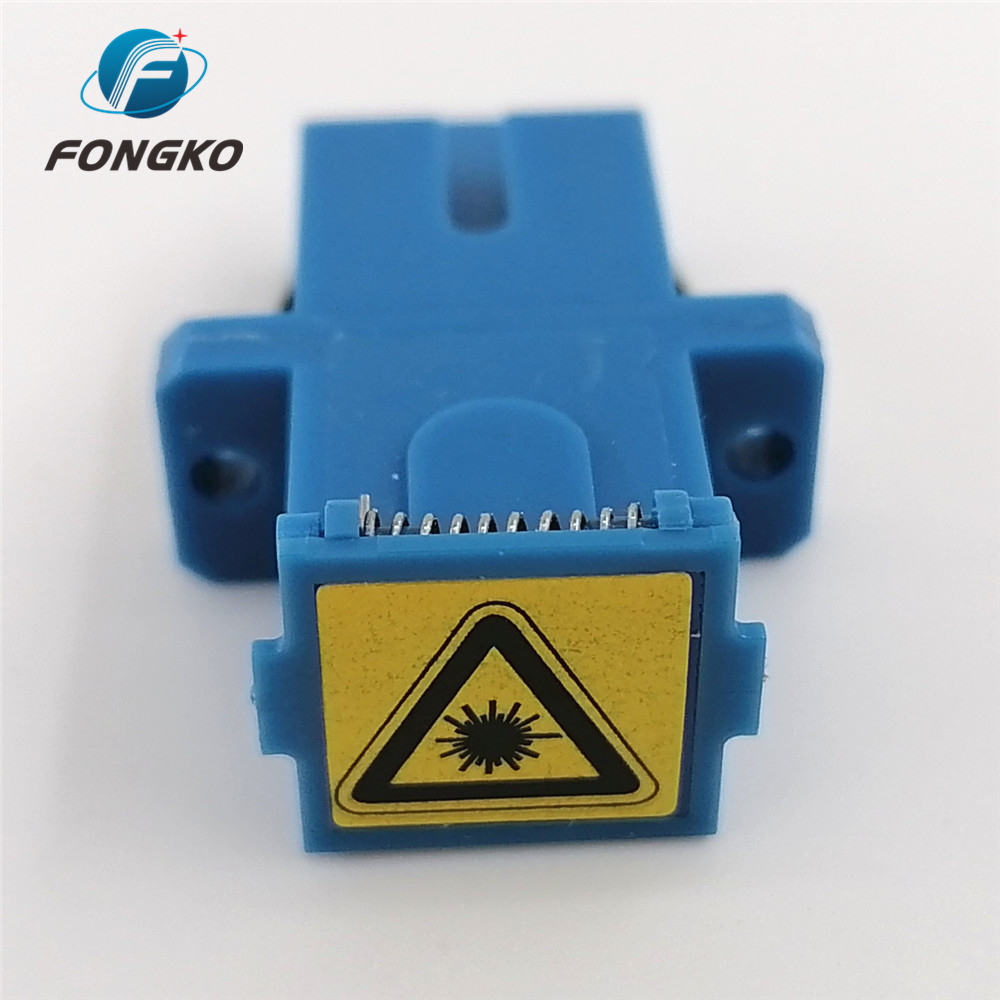 Auto Plastic Metal SX Adaptor Fiber Optic SC Shutter Adapter