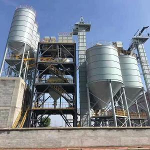China Dry Powder Cement Storage Tank 50 Ton Cement Silo For Construction Works factory