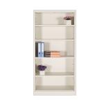 Office Furniture Metal Book Storage Shelf 0.5mm~1.2mm Thickness H1850mm