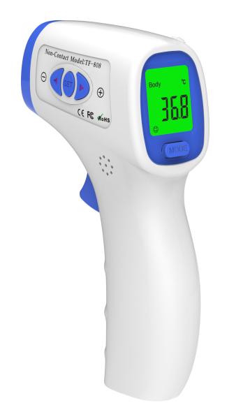 Mini Blue Color Non Contact Thermometer Infrared TF -600 Three Color Back Light