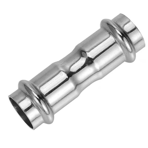 Chinese Stainless Steel Press Fittings V-type Slip Coupling with Cylindrical