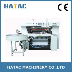 China Cash Register Reel Slitting Machine,Thermal Paper Slitting Rewinding Machine,Fax Paper Roll Making Machine on sale