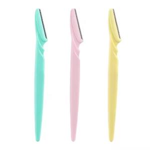China Face Razor Peach Fuzz Remover Multipurpose Eyebrow Razor Exfoliator Dermaplaning Tool Women Razor factory