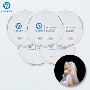 China YUCERA Dental 900MPA Zirconia Multilayer Disk For Milling Machine factory