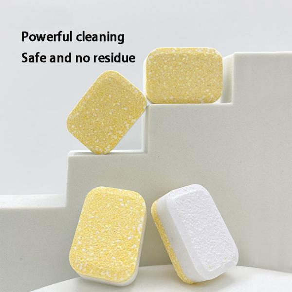 Natural Dishwasher Tablets Three In One Tableware Washing Block Special Plastic