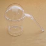 Plastic Ice Cream Spoons, Ideal for Food Sampling, Mini Jelly & Dessert x.