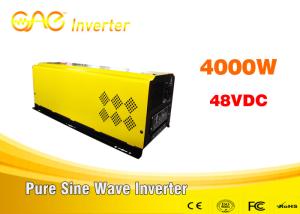 China dc ac off grid solar inverter pure sine wave 48v to 220v 4000w home inverter for all kinds of appliances factory