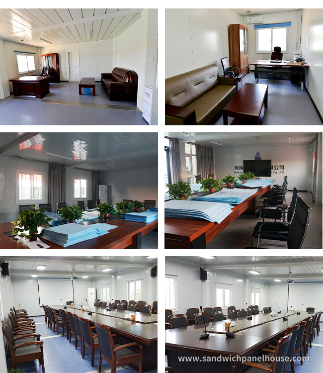 Modern Design Portable Construction Office Conference Room For 50 People