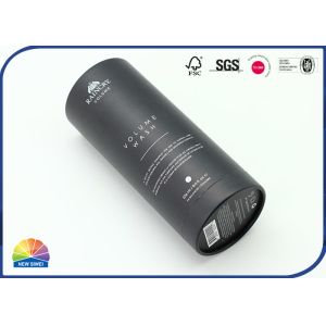 China Embossing C2S Paper Tube Container Shampoo Packaging on sale