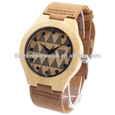 High Quality Women's Design Brand Luxury Wooden Wood Bamboo Watches With Real