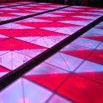 Waterproof DMX LED Dance Floor 31CH 1*1m RGB Colorful For Nightclub Disco Bar