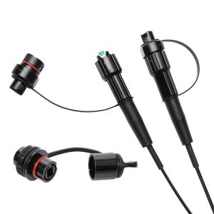 China Waterproof Mini Fiber Optic Patch Cord SCAPC HUAWEI Connector IP67 FTTA Outdoor factory