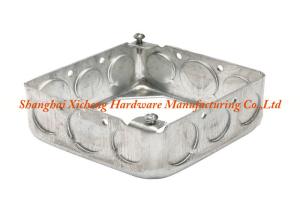 China Rectangle Light Weight Construction Parts With Galvanized Metal Steel factory