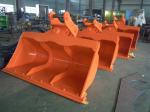 90 Degree Excavator Tilt Bucket Attachment Q355B NM400 Material Excavator long