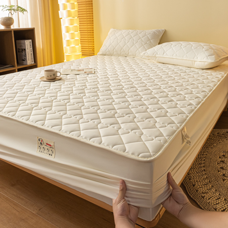 Grade A Fashion Waterproof Fitted Sheet Mattress Protector for Twin Full King Queen Size