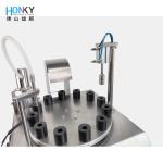 Desktop Perfume Vial Filling Machine For 10ml Spray Bottle Capping