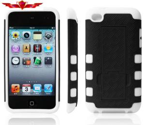 China Ipod Touch 4 4G Cases With Holder Multi Color MOQ 500pcs factory