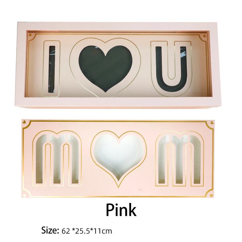 Custom Luxury Wedding Gift Floral Folded Gift Box for Mom's Day Paper Type Paperboard
