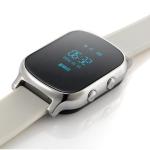 0.96in Anti Lost Gps Tracker Smartwatch , Kid Oled Wrist Watch MTK MT2503