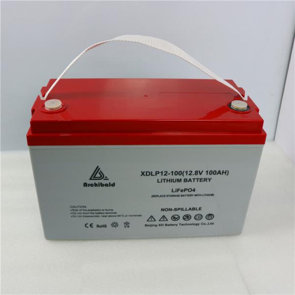 Group Longer life lifepo4 12v 100ah XD Battery marine deep cycle waterproof