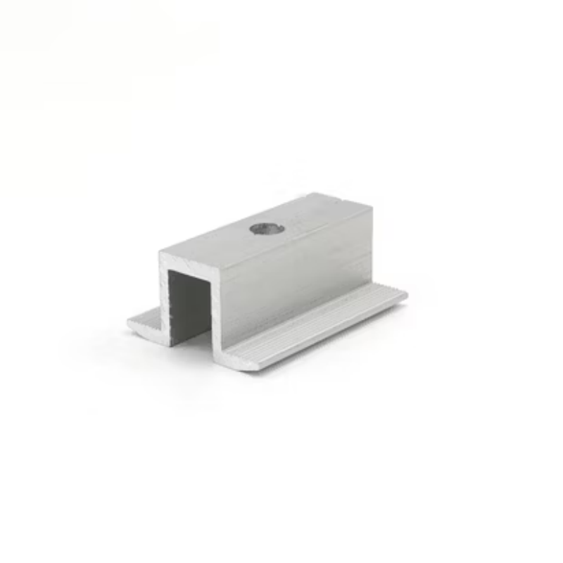 Solar Panel Bracket Aluminium Mounting Accessories Aluminum Solar MID Clamp for Solar Energy System