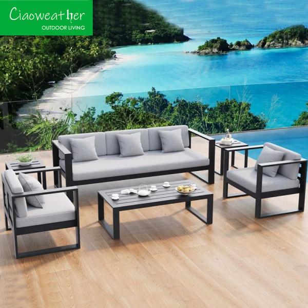 Outdoor Garden Patio Furniture with Cushion Covers Hotel Restaurant Banquet Home