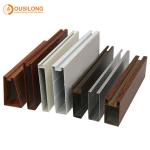 Elegant Suspended Strip Metal False Ceiling Drop in Square Tube For Gym