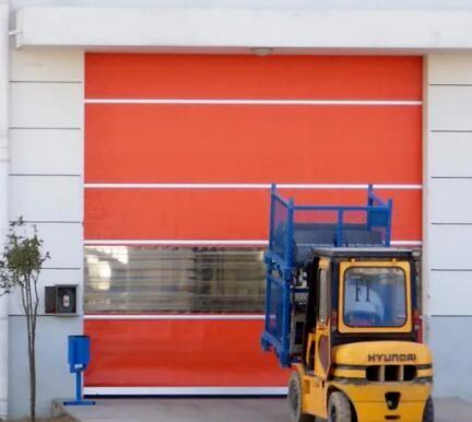 Automatic PVC Fabric High Speed Fast Acting Rapid Rise Overhead Quick Roll up