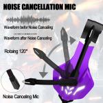 Rgb Usb Wired Gaming Headphones Stereo 7.1 Noise Reduction Over Ear For Cadeira