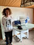 HOLiAUMA HO1501N single head embroidery machine hot sell 450*650mm hat t-shirt