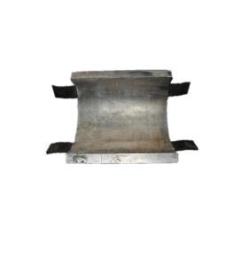 China Customized Round Aluminum Bracelet Anode / Marine service ISO DNV factory