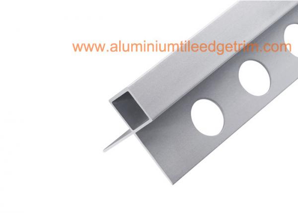 China Aluminium 6063 External / Exterior Tile Trim For External Corners factory