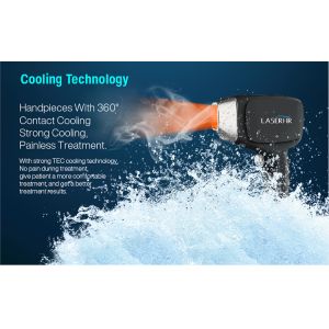 1800W Advanced 808nm Diode Laser Hair Removal Machine with TEC Cooling System