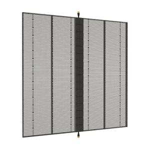 China Customer Requirements Transparent LED Display P3.91-7.82 with Aluminum Cabinet factory