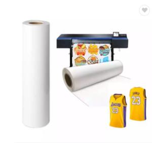 China 150m Per Roll Heat Transfer Dtf Pet Film 1/6 Digital T Shirt For Textile Printing factory
