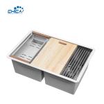 Double Bowl Kitchen Sink Stainless Steel Kitchen Sink Topmount Kitchen Sink