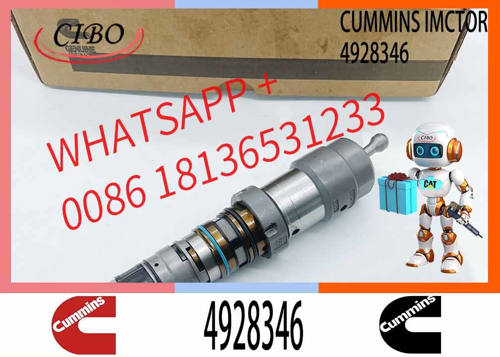 Common Rail Injector Fuel Injector 4326779 4928346 4928349 For QSK23 Excavator QSK23 QSK45 QSK60