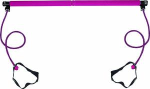 China TPE Stick Door Pull Up Bars NBR Pilates Bar Exercises Resistance Band factory