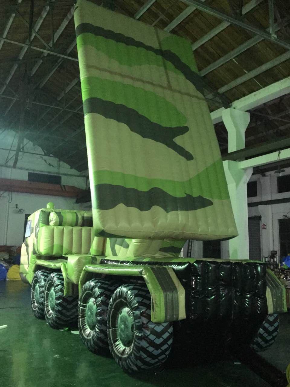 Factory Customized Inflatable Dummy Target for Exercises Radar Tank Launch Model Target