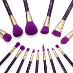 High end Synthetic Bristle Essential Makeup Brushes Set No Hair Shedding